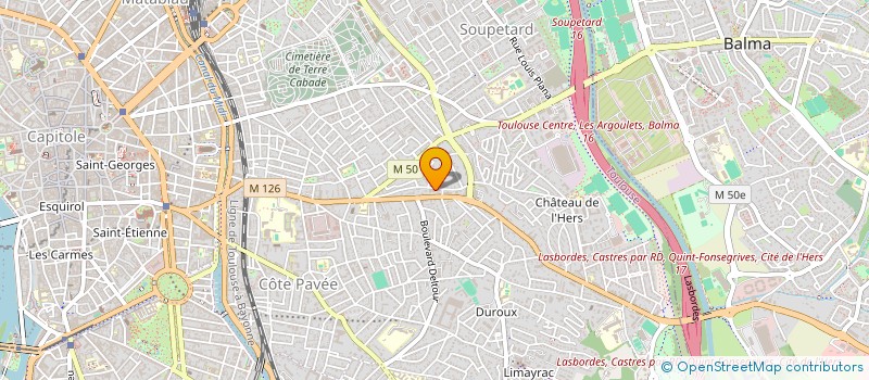 localisation de l'entreprise ATELIER SORELLINE à TOULOUSE