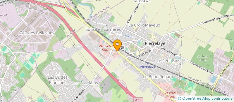 localisation de l'entreprise ATELIER SOUDURE INTERNATIONA  PIERRELAYE