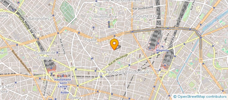 localisation de l'entreprise ATELIER SOULIGNAC  PARIS