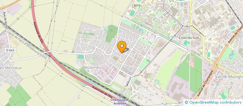 localisation de l'entreprise ATELIER SPARK  BEZANNES