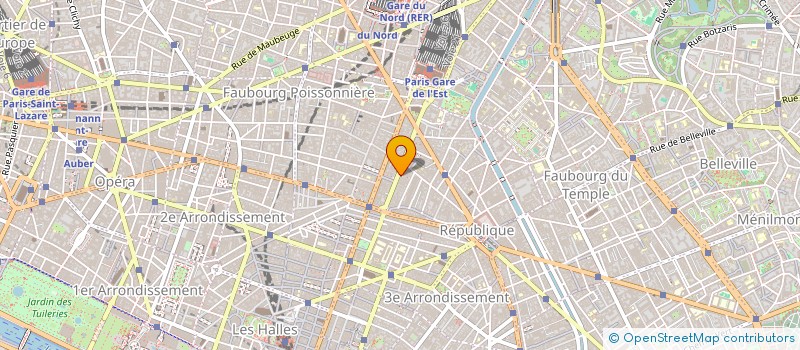 localisation de l'entreprise ATELIER ST à PARIS
