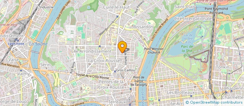 localisation de l'entreprise ATELIER ST EUSTACHE  LYON