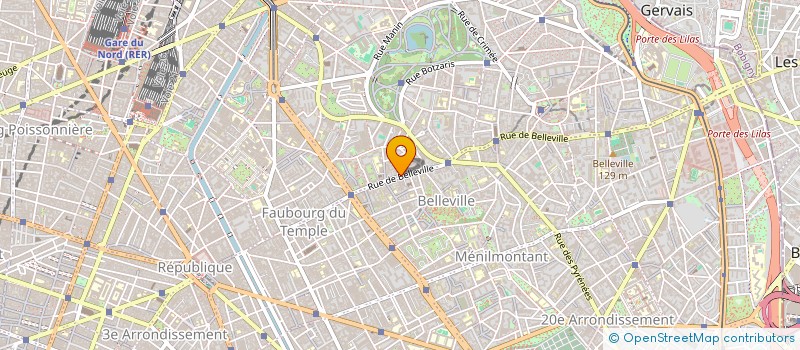 localisation de l'entreprise ATELIER ST MARTIN  PARIS