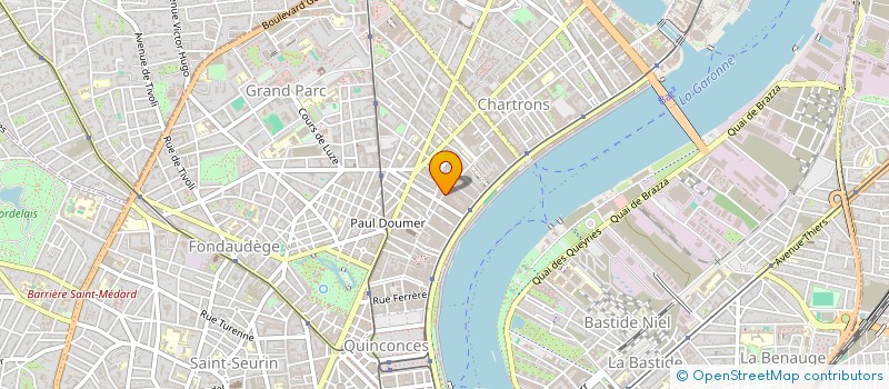 localisation de l'entreprise ATELIER SYKO  BORDEAUX