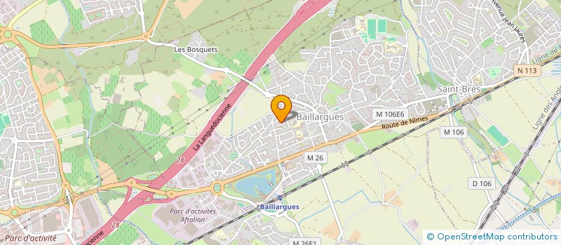 localisation de l'entreprise ATELIER T. DESORMEAUX  PEROLS