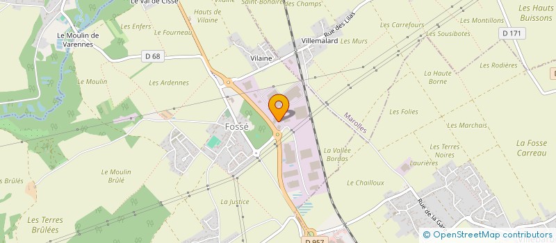 localisation de l'entreprise ATELIER TACHYGRAPHE 41  FOSSE