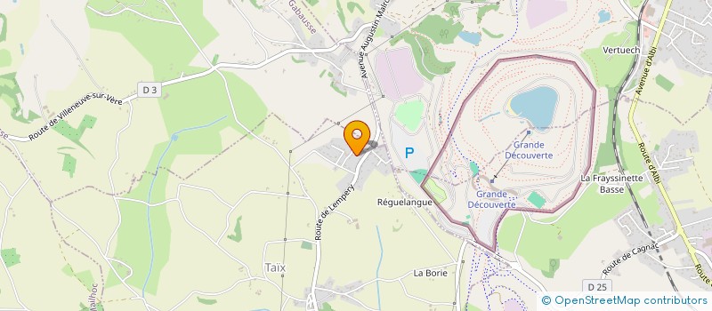 localisation de l'entreprise ATELIER TARNAIS DE COMMUNICATION à TAIX