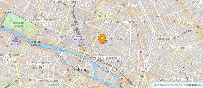localisation de l'entreprise ATELIER TECHNICA à PARIS
