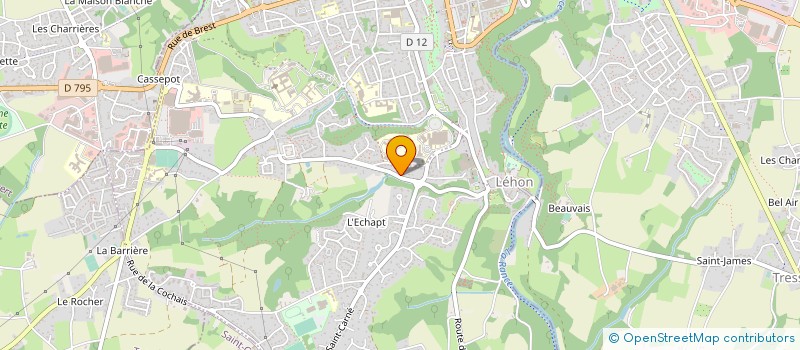 localisation de l'entreprise ATELIER TECHNIQUE MOBILE  DINAN