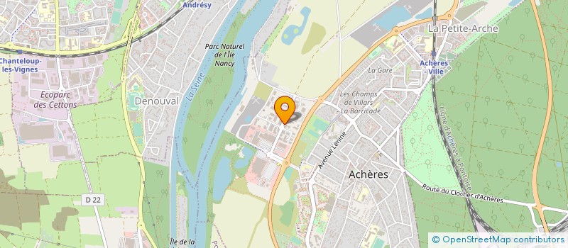localisation de l'entreprise ATELIER TECHNIQUES DE CROISSY-SOCIETE DE CABLAGE ELECTRONIQUE à ACHERES