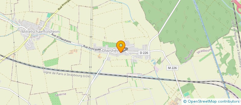 localisation de l'entreprise ATELIER TEKTUM  OLWISHEIM