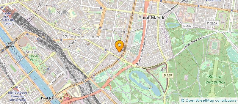 localisation de l'entreprise ATELIER TEL à PARIS