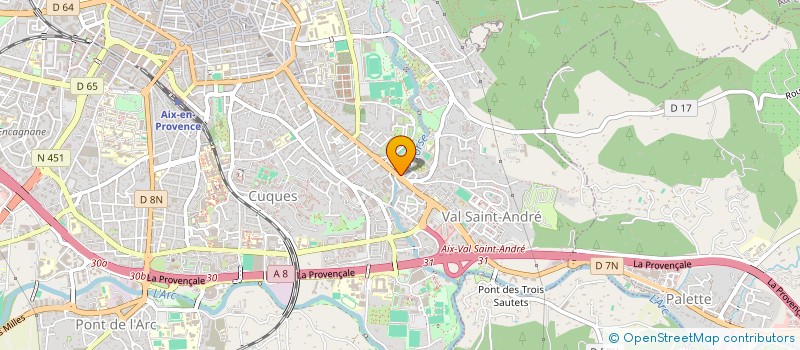 localisation de l'entreprise ATELIER TELAE  CHATEAURENARD