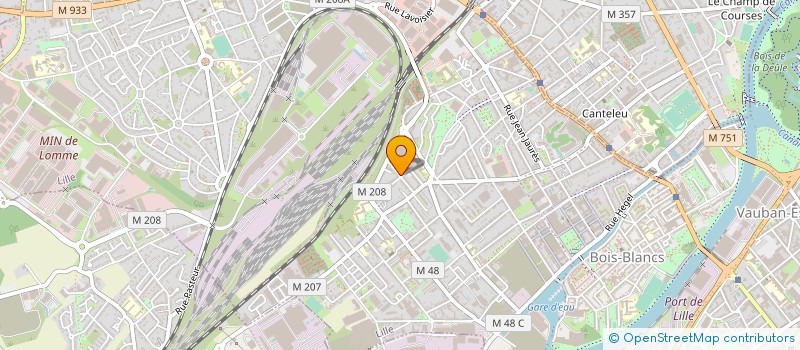 localisation de l'entreprise ATELIER TELESCOPIQUE à LILLE