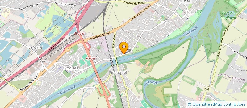 localisation de l'entreprise ATELIER TERRE VIVANTE  PORTET-SUR-GARONNE