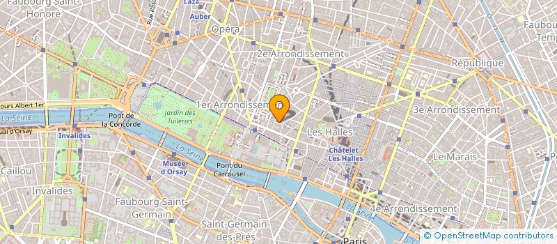 localisation de l'entreprise ATELIER THEATRAL L'ASTROLABE ATSCAF à PARIS