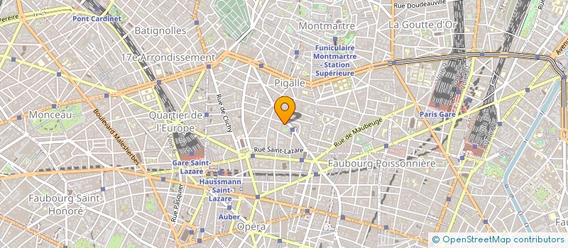 localisation de l'entreprise ATELIER THEATRE ACTUEL  PARIS