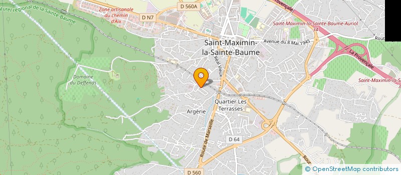 localisation de l'entreprise ATELIER THEATRE DU BOUT DE L'ILE à SAINT-MAXIMIN-LA-SAINTE-BAUME