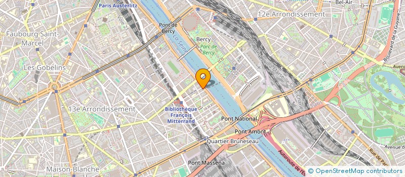 localisation de l'entreprise ATELIER THEATRE PATRICK FORIAN  PARIS