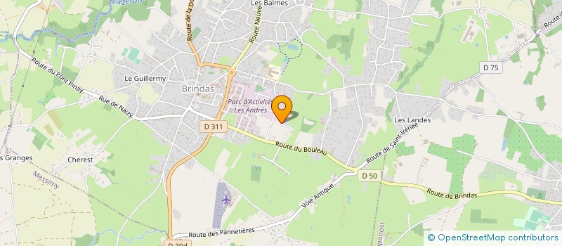 localisation de l'entreprise ATELIER THINOT  GENAY