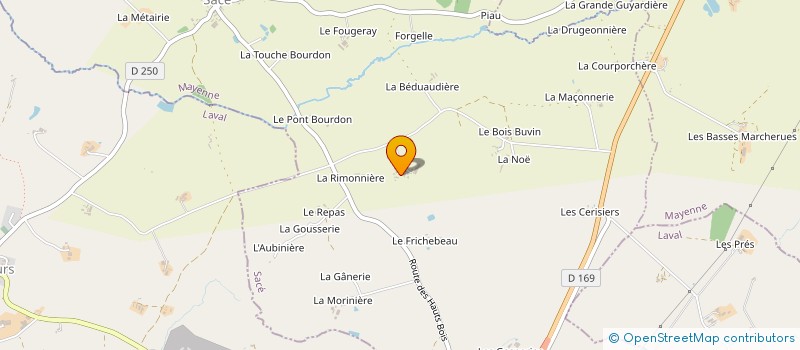 localisation de l'entreprise ATELIER TINCA  SACE