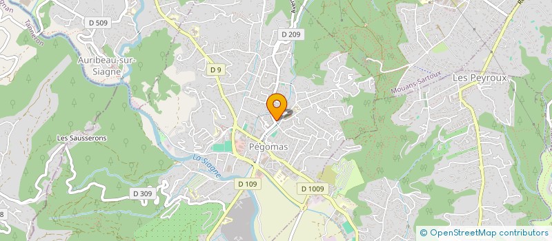 localisation de l'entreprise ATELIER TMZ  PEGOMAS