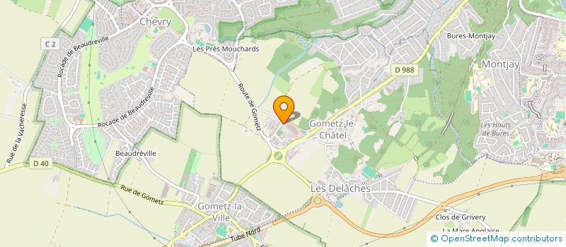 localisation de l'entreprise ATELIER TONDEUSE à GOMETZ-LE-CHATEL