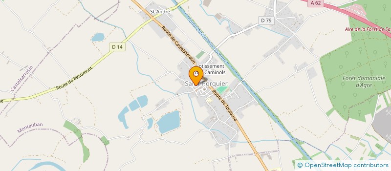 localisation de l'entreprise ATELIER TOTEMIK  SAINT-PORQUIER