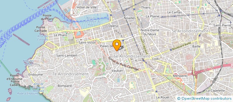 localisation de l'entreprise ATELIER TR à MARSEILLE