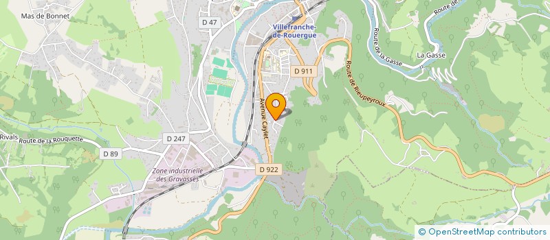 localisation de l'entreprise ATELIER TRADING & CONSULTING  VILLEFRANCHE-DE-ROUERGUE