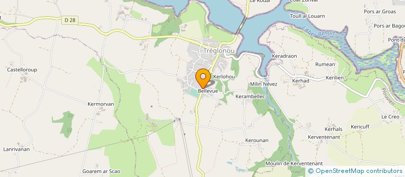 localisation de l'entreprise ATELIER TRAME  LANDEDA