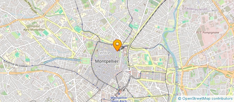 localisation de l'entreprise ATELIER TRIPTYQUE à MONTPELLIER
