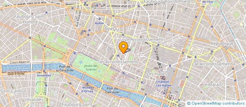 localisation de l'entreprise ATELIER TROIS PLUS à PARIS