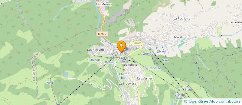 localisation de l'entreprise ATELIER TRUFFLE à LA CLUSAZ