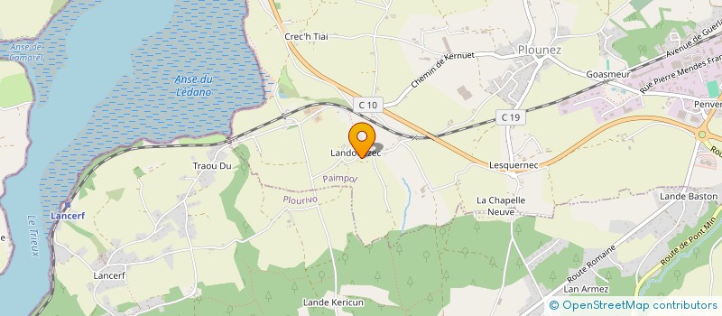 localisation de l'entreprise ATELIER TYLOUVANN  PAIMPOL