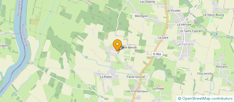 localisation de l'entreprise ATELIER TYPO à SAINT-DIDIER-SUR-CHALARONNE