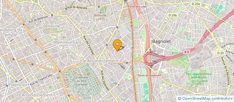 localisation de l'entreprise ATELIER VASSANT  PARIS