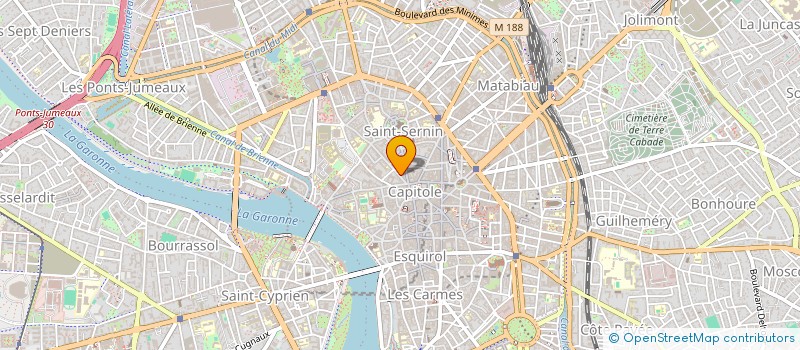 localisation de l'entreprise ATELIER VERTAINE à TOULOUSE