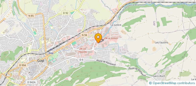 localisation de l'entreprise ATELIER VERTIGE SAS  GAP