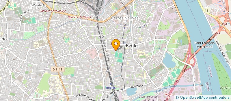 localisation de l'entreprise ATELIER VEZIEN à BEGLES