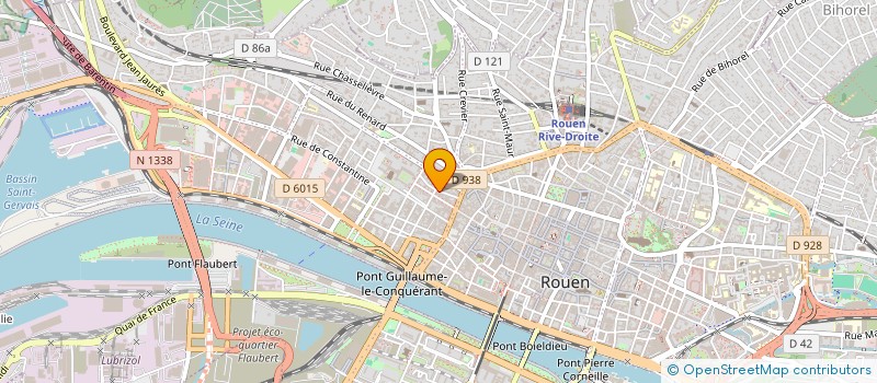 localisation de l'entreprise ATELIER VGA à ROUEN