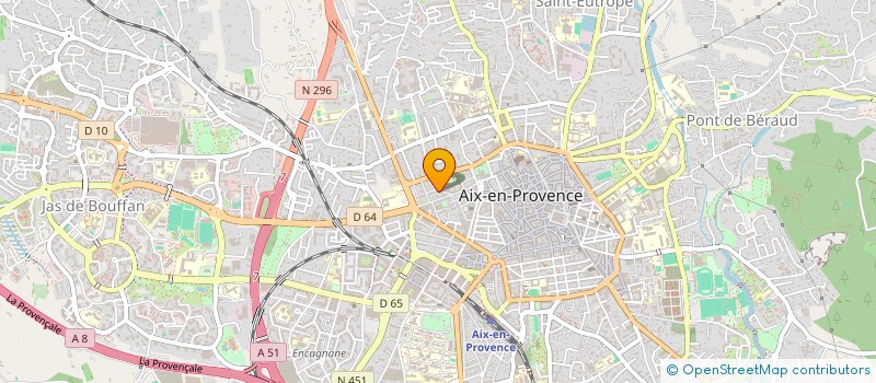 localisation de l'entreprise ATELIER VIDEO AIRELLES à AIX-EN-PROVENCE