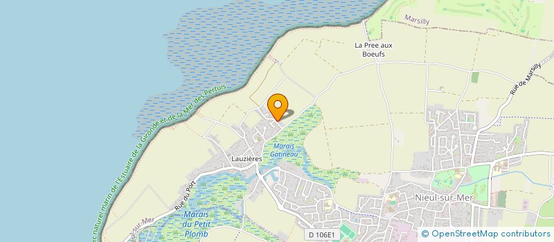 localisation de l'entreprise ATELIER VINET à L'HOUMEAU