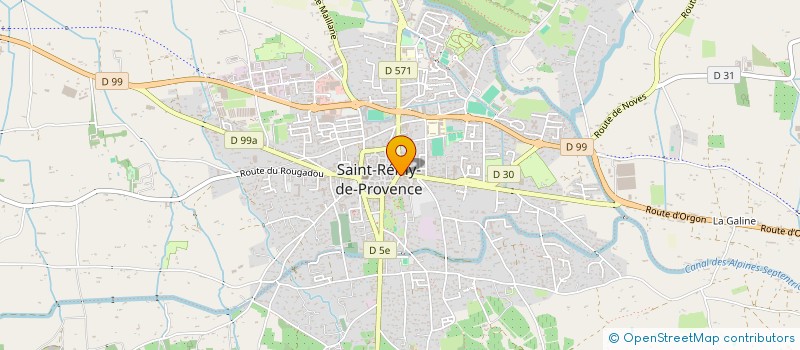 localisation de l'entreprise ATELIER WA à SAINT-REMY-DE-PROVENCE