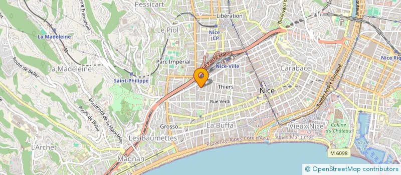 localisation de l'entreprise ATELIER WEAVES à NICE
