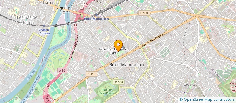 localisation de l'entreprise ATELIER WEYLAND RIONDY à RUEIL-MALMAISON