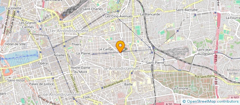 localisation de l'entreprise ATELIER YATA à MARSEILLE