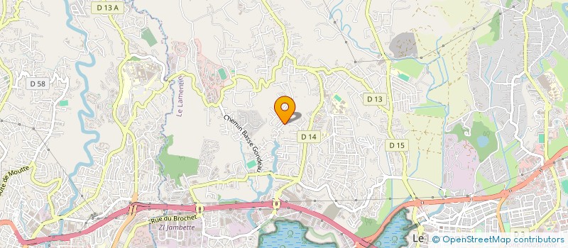 localisation de l'entreprise ATELIER YMANE  LE LAMENTIN