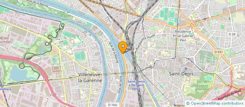 localisation de l'entreprise ATELIER YOUPI à SAINT-DENIS