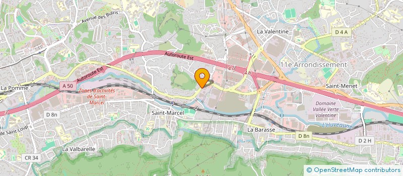 localisation de l'entreprise ATELIER ZEBRE à MARSEILLE